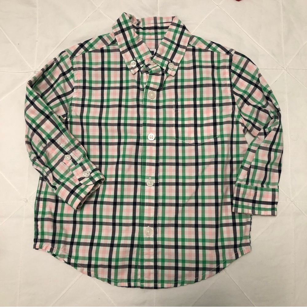Janie and Jack Button-Up Shirt